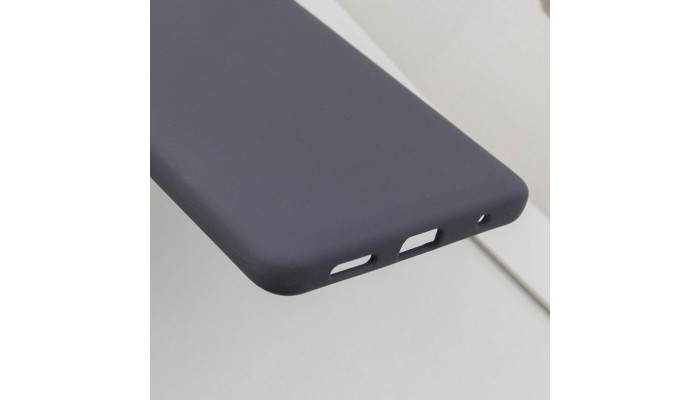 Чехол Silicone Cover Lakshmi Full Camera (AAA) для Xiaomi Redmi Note 10 Pro / 10 Pro Max Серый / Dark Gray - фото