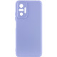 Чехол Silicone Cover Lakshmi Full Camera (AAA) для Xiaomi Redmi Note 10 Pro / 10 Pro Max Сиреневый / Dasheen - фото