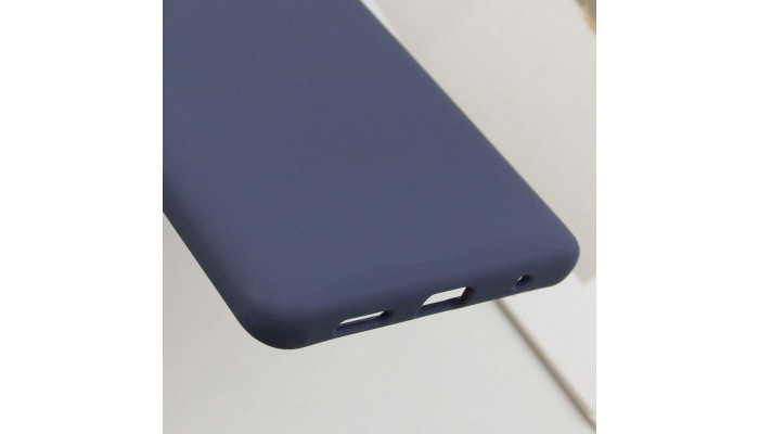 Чехол Silicone Cover Lakshmi Full Camera (AAA) для Xiaomi Redmi Note 10 Pro / 10 Pro Max Темно-синий / Midnight blue - фото