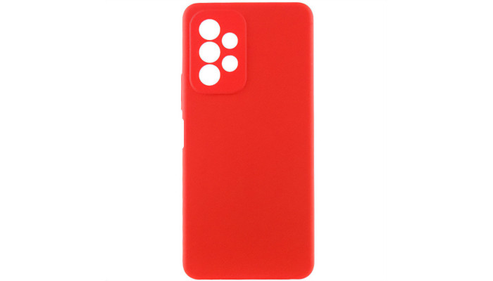 Чохол Silicone Cover Lakshmi Full Camera (AAA) для Samsung Galaxy A32 4G Червоний / Red - фото