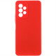 Чохол Silicone Cover Lakshmi Full Camera (AAA) для Samsung Galaxy A32 4G Червоний / Red - фото