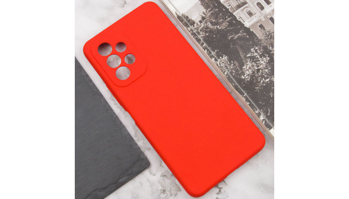 Чохол Silicone Cover Lakshmi Full Camera (AAA) для Samsung Galaxy A32 4G Червоний / Red - фото