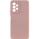 Чохол Silicone Cover Lakshmi Full Camera (AAA) для Samsung Galaxy A32 4G Рожевий / Pink Sand - фото