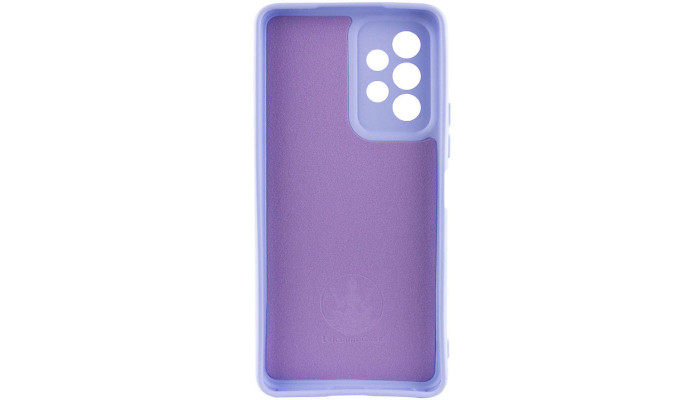 Чохол Silicone Cover Lakshmi Full Camera (AAA) для Samsung Galaxy A32 4G Бузковий / Dasheen - фото