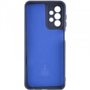 Чехол Silicone Cover Lakshmi Full Camera (AAA) для Samsung Galaxy A32 4G Темно-синий / Midnight blue