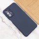 Чохол Silicone Cover Lakshmi Full Camera (AAA) для Samsung Galaxy A32 4G Темно-синій / Midnight blue - фото