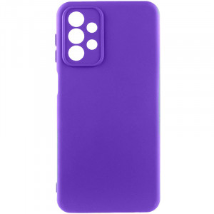 Чохол Silicone Cover Lakshmi Full Camera (AAA) для Samsung Galaxy A32 4G Фіолетовий / Amethyst