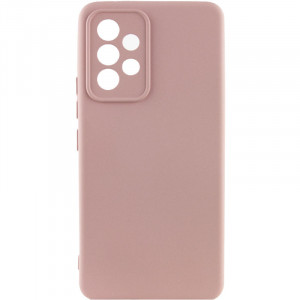 Чохол Silicone Cover Lakshmi Full Camera (AAA) для Samsung Galaxy A52 4G / A52 5G / A52s Рожевий / Pink Sand