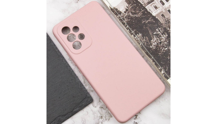 Чохол Silicone Cover Lakshmi Full Camera (AAA) для Samsung Galaxy A52 4G / A52 5G / A52s Рожевий / Pink Sand - фото