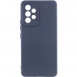 Чохол Silicone Cover Lakshmi Full Camera (AAA) для Samsung Galaxy A52 4G / A52 5G / A52s Темно-синій / Midnight blue