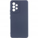 Чехол Silicone Cover Lakshmi Full Camera (AAA) для Samsung Galaxy A52 4G / A52 5G / A52s Темно-синий / Midnight blue