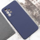 Чохол Silicone Cover Lakshmi Full Camera (AAA) для Samsung Galaxy A52 4G / A52 5G / A52s Темно-синій / Midnight blue - фото