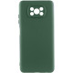 Чехол Silicone Cover Lakshmi Full Camera (AAA) для Xiaomi Poco X3 NFC / Poco X3 Pro Зеленый / Cyprus Green - фото