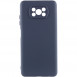 Чохол Silicone Cover Lakshmi Full Camera (AAA) для Xiaomi Poco X3 NFC / Poco X3 Pro Темно-синій / Midnight blue