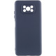 Чохол Silicone Cover Lakshmi Full Camera (AAA) для Xiaomi Poco X3 NFC / Poco X3 Pro Темно-синій / Midnight blue - фото