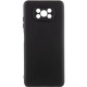 Чохол Silicone Cover Lakshmi Full Camera (AAA) для Xiaomi Poco X3 NFC / Poco X3 Pro Чорний / Black - фото