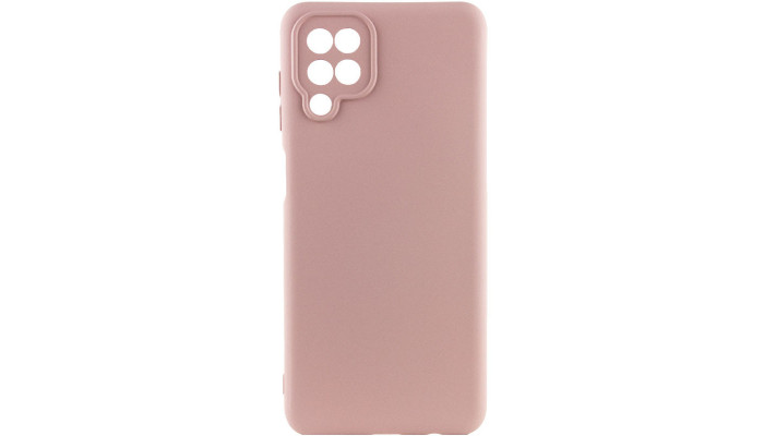 Чехол Silicone Cover Lakshmi Full Camera (AAA) для Samsung Galaxy M32 Розовый / Pink Sand - фото