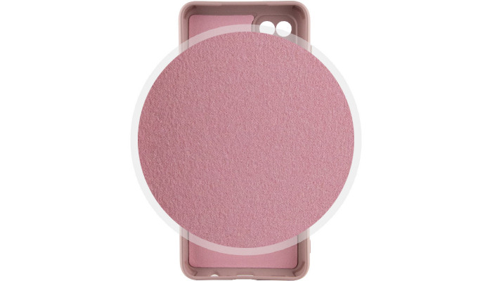 Чехол Silicone Cover Lakshmi Full Camera (AAA) для Samsung Galaxy M32 Розовый / Pink Sand - фото