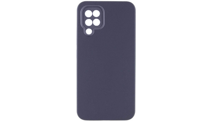 Чехол Silicone Cover Lakshmi Full Camera (AAA) для Samsung Galaxy M32 Серый / Dark Gray - фото