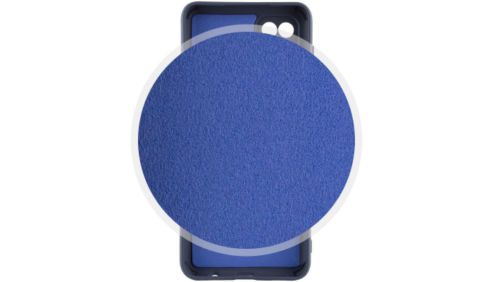 Чохол Silicone Cover Lakshmi Full Camera (AAA) для Samsung Galaxy M32 Темно-синій / Midnight blue - фото