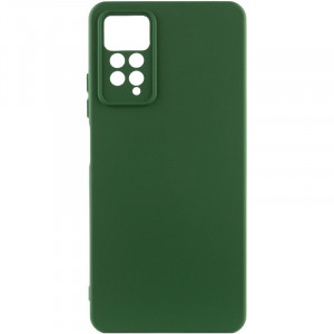 Чехол Silicone Cover Lakshmi Full Camera (AAA) для Xiaomi Redmi Note 11 Pro 4G/5G / 12 Pro 4G Зеленый / Cyprus Green