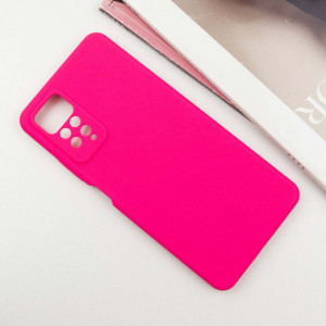 Чехол Silicone Cover Lakshmi Full Camera (AAA) для Xiaomi Redmi Note 11 Pro 4G/5G / 12 Pro 4G Розовый / Barbie pink