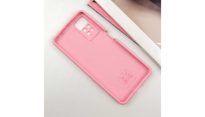 Чохол Silicone Cover Lakshmi Full Camera (AAA) для Xiaomi Redmi Note 11 Pro 4G/5G / 12 Pro 4G Рожевий / Light pink - фото