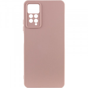 Чехол Silicone Cover Lakshmi Full Camera (AAA) для Xiaomi Redmi Note 11 Pro 4G/5G / 12 Pro 4G Розовый / Pink Sand