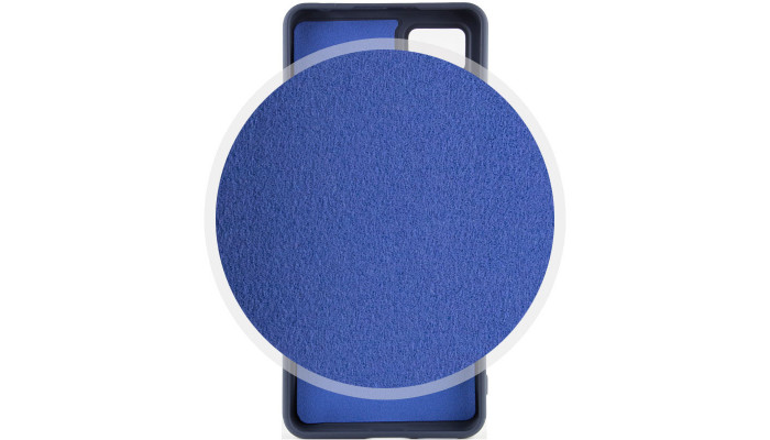Чохол Silicone Cover Lakshmi Full Camera (AAA) для Xiaomi Redmi Note 11 Pro 4G/5G / 12 Pro 4G Темно-синій / Midnight blue - фото