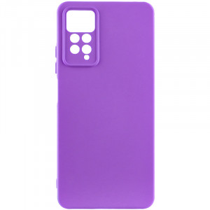 Чехол Silicone Cover Lakshmi Full Camera (AAA) для Xiaomi Redmi Note 11 Pro 4G/5G / 12 Pro 4G Фиолетовый / Amethyst