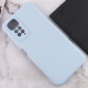 Чехол Silicone Cover Lakshmi Full Camera (AAA) для Xiaomi Redmi Note 11 (Global) / Note 11S Голубой / Sweet Blue - фото