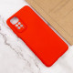 Чехол Silicone Cover Lakshmi Full Camera (AAA) для Xiaomi Redmi Note 11 (Global) / Note 11S Красный / Red - фото