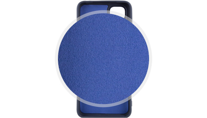 Чехол Silicone Cover Lakshmi Full Camera (AAA) для Xiaomi Redmi Note 11 (Global) / Note 11S Темно-синий / Midnight blue - фото