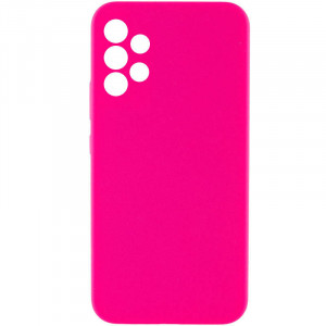 Чехол Silicone Cover Lakshmi Full Camera (AAA) для Samsung Galaxy A53 5G Розовый / Barbie pink