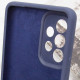 Чохол Silicone Cover Lakshmi Full Camera (AAA) для Samsung Galaxy A53 5G Темно-синій / Midnight blue - фото