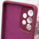 Чехол Silicone Cover Lakshmi Full Camera (AAA) для Samsung Galaxy A73 5G Бордовый / Plum - фото