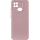 Чехол Silicone Cover Lakshmi Full Camera (AAA) для Xiaomi Redmi 10C Розовый / Pink Sand - фото