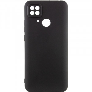 Чехол Silicone Cover Lakshmi Full Camera (AAA) для Xiaomi Redmi 10C Черный / Black