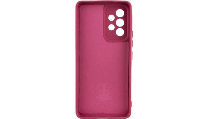 Чехол Silicone Cover Lakshmi Full Camera (AAA) для Samsung Galaxy A33 5G Бордовый / Plum - фото