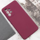 Чехол Silicone Cover Lakshmi Full Camera (AAA) для Samsung Galaxy A33 5G Бордовый / Plum - фото