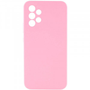 Чехол Silicone Cover Lakshmi Full Camera (AAA) для Samsung Galaxy A33 5G Розовый / Light pink