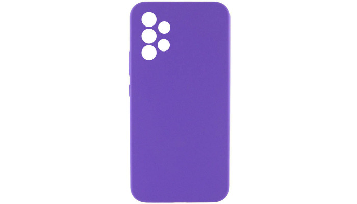 Чехол Silicone Cover Lakshmi Full Camera (AAA) для Samsung Galaxy A33 5G Фиолетовый / Amethyst - фото