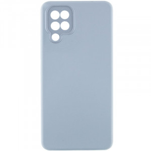 Чехол Silicone Cover Lakshmi Full Camera (AAA) для Samsung Galaxy M33 5G Голубой / Sweet Blue