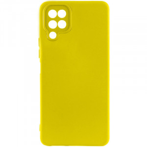 Чехол Silicone Cover Lakshmi Full Camera (AAA) для Samsung Galaxy M33 5G Желтый / Yellow