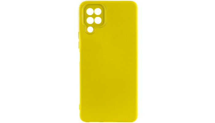 Чохол Silicone Cover Lakshmi Full Camera (AAA) для Samsung Galaxy M33 5G Жовтий / Yellow - фото