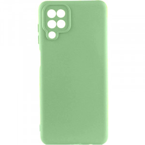 Чохол Silicone Cover Lakshmi Full Camera (AAA) для Samsung Galaxy M33 5G М'ятний / Mint