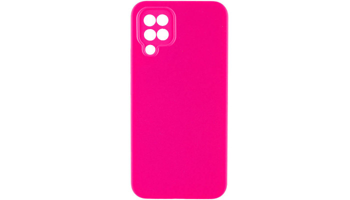 Чохол Silicone Cover Lakshmi Full Camera (AAA) для Samsung Galaxy M33 5G Рожевий / Barbie pink - фото