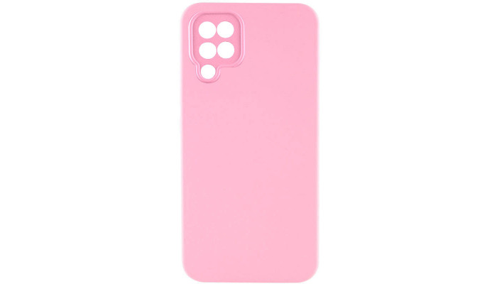 Чехол Silicone Cover Lakshmi Full Camera (AAA) для Samsung Galaxy M33 5G Розовый / Light pink - фото