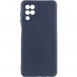 Чехол Silicone Cover Lakshmi Full Camera (AAA) для Samsung Galaxy M33 5G Темно-синий / Midnight blue