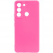 Чехол Silicone Cover Lakshmi Full Camera (AAA) для TECNO Spark 8C Розовый / Barbie pink